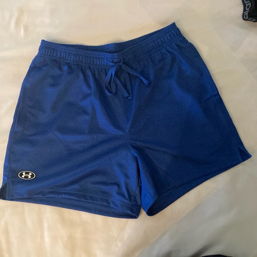 Under Armour Royal Blue Mesh Shorts